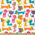 Retro Plush Puppies - pink