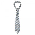 slips med gravhunde på sølv og blå baggrund