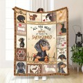stor fleeceplaid med patchwork-print