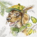 Dachshund frokostservietter